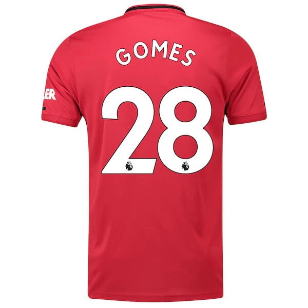 Replicas Camiseta Manchester United NO.28 Gomes 1ª 2019/20 Rojo